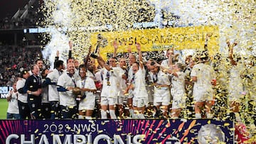 La National Women's Soccer League terminó con su campaña del 2023 y el equipo ganador terminó siendo Gotham FC sobre el OL Reign de Megan Rapinoe.