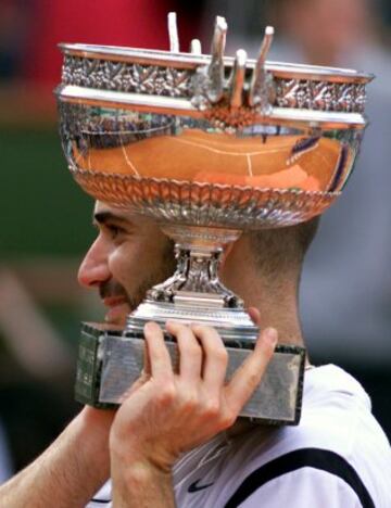 El 6 de junio de 1999 Andre Agassi ganó su único Roland Garros.