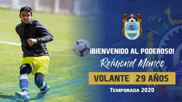 El volante de 29 años llega a Puno para temporada 2020. Disputará la Libertadores, torneo que ha disputado con diferentes equipos en su carrera.