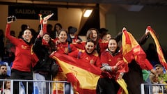 Aficionadas de la selección española.