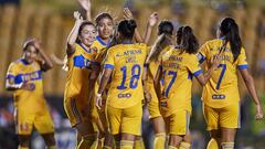 Tigres Femenil cierra la temporada regular goleando a Chivas