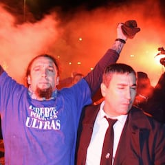 El ultra del Marsella Santos Mirasierra está en Bilbao