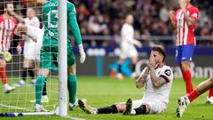 Sergio Ramos, ante el Atlético.