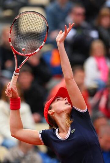 La jugadora francesa, Alize Cornet.