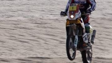 Marc Coma se pierde y casi dice adiós al Dakar