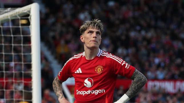 Garnacho no jugará más con el United