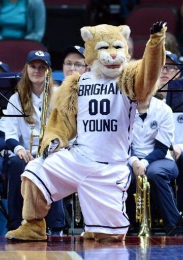Cosmo the Cougar, de Brigham Ypung Cougars.