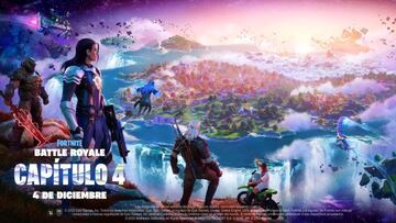 Arte oficial de Fortnite Cap&iacute;tulo 4