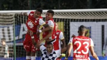 Santa Fe busca mantener el invicto ante el DIM en el Atanasio