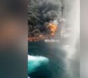 Desastre en la costa de Nigeria: explota un buque petrolero