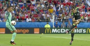 Cristiano Ronaldo y Gareth Bale.