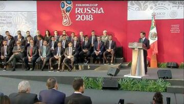 Así fue el abanderamiento de la Selección Mexicana