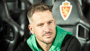 09/08/2025. Partido correspondiente al Trofeo Ciudad de Zaragoza Memorial Carlos Lapetra entre Real Zaragoza y SD Huesca en el Ibercaja Estadio. Sergi Guillo