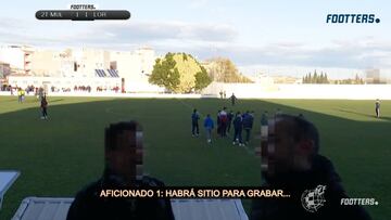 Saltan las alarmas en el fútbol: una cámara, acosada por fans del Muleño hasta hacerla llorar