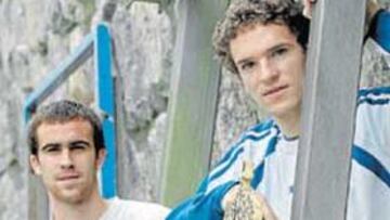 <b>LA MEJOR PAREJA. </b> Mikel González y Ansotegi están cumpliendo.