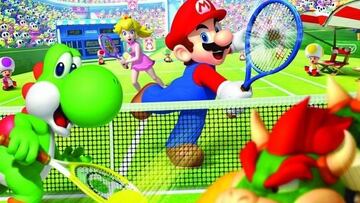 Captura de pantalla - Mario Tennis 3DS (3DS)