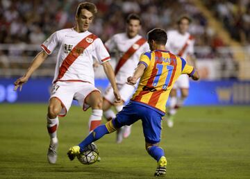 Jugó en el Rayo Vallecano la temporada 15/16