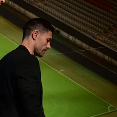 Primeras curvas para Xabi