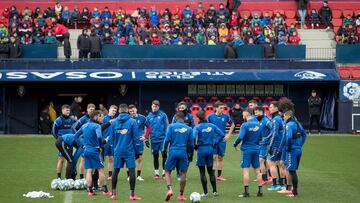 Entrenamiento Osasuna.