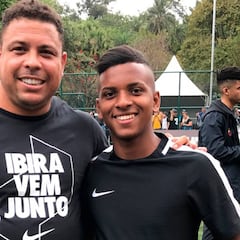 Rodrygo: "No seré reserva en el Madrid y Vinicius tampoco"