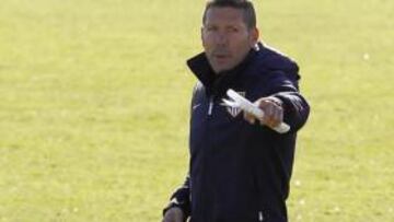 Simeone sigue insistiendo en mejorar la defensa