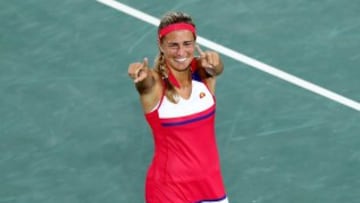 Monica Puig logró el oro en Tenis. Con este oro consigue hacer historia para Puerto Rico al ser la primera medalla de la historia para el país centroamericano.