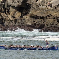 Bermeo toma ventaja ante Hondarribia para La Concha