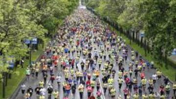 Imagen de la edición de 2015 de la Maratón Popular de Madrid
