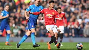 Alexis Sanchez of Manchester United.