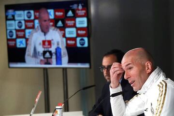 Zidane speaks to the media ahead of Real Madrid's trip to Valladolid.