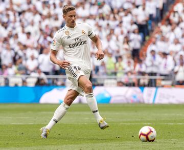 El Atlético de Madrid fichó al mediocentro del Real Madrid Marcos Llorente desembolsando una cantidad total de 30 millones de euros para la temporada 2019-20.