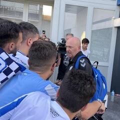 Mel pidió más confianza a los malaguistas que viajaron a Leganés