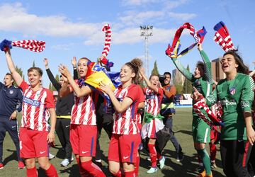 El Atlético Femenino, campeón de la Liga Iberdrola