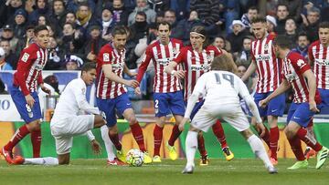 Una imagen de un derbi de este año.