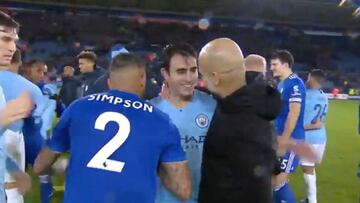 17 años, debutas y Guardiola te besa: la cara lo dice todo