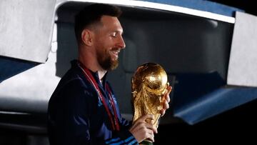 Argentina recibe a su D10S