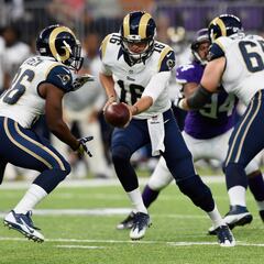 Jared Goff no se vestirá de corto el domingo en San Francisco