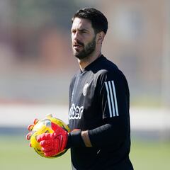 La portería, primera misión de Tognozzi