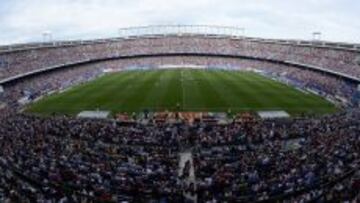 PANORÁMICA. Aspecto que registró el Calderón en el anterior partido liguero, ante el Athletic, donde el feudo rojiblanco tuvo un lleno.