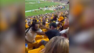 La pelea que interrumpió el Steelers contra Lions del la pretemporada de la NFL