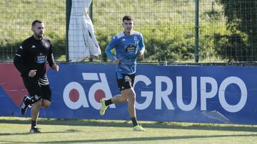 Entrenamiento Deportivo de La Coru&ntilde;a. trilli corriendo