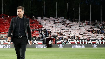 El aplauso de Simeone a Vallecas