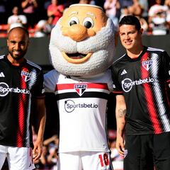 Lucas Moura: “Mientras James esté en Sao Paulo lo apoyaremos”