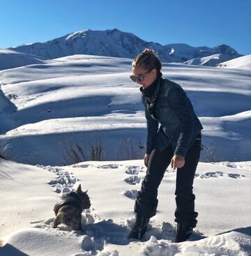 Postales de las vacaciones de invierno de famosos chilenos