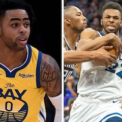 ¡Bombazo! Russell llega a los Wolves a cambio de Wiggins