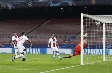1-3. Moise Kean marc¨® el tercer gol.