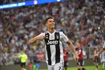 Cristiano Ronaldo anotó el 1-0.