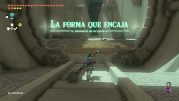 the legend of zelda tears of the kingdom nintendo switch guia santuario iu'qoum