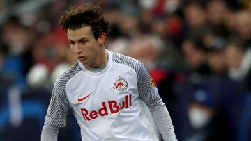 Aaronson marcó su segundo gol en los últimos tres partidos que ha disputado con el Salzburg