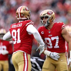 ¿Cuántas apariciones en el Juego de Campeonato de la NFL tienen los San Francisco 49ers?